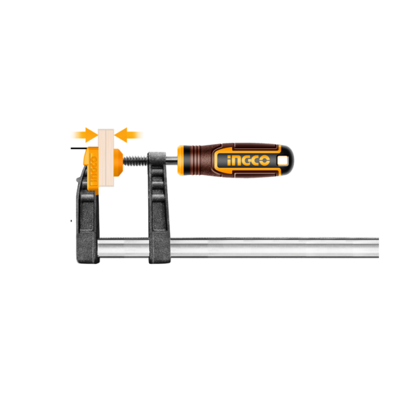 Grampo Sargento Profissional 50x150mm 170kg Ingco HFC020501