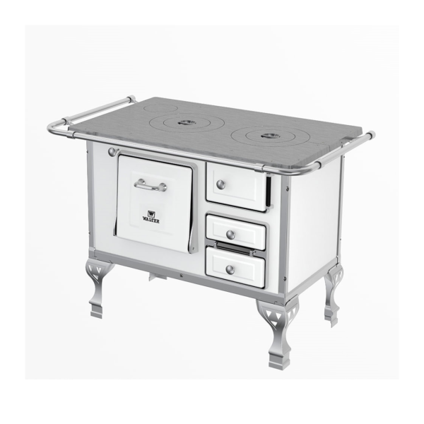 Fogão a Lenha Branco N° 1