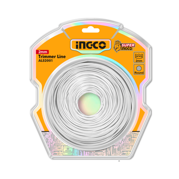 Fio Cortador de Grama 2.0mm Ingco ALS2001