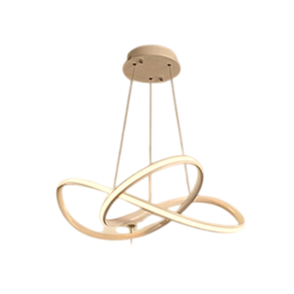 Luminária Pendente Espacial Gold 30W 55cm Good Iluminação GI-20139-1GD