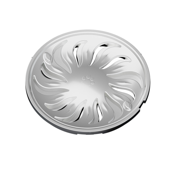 Grelha Abre e Fecha Redonda Cromada Dn100 Tigre