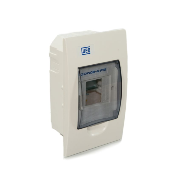 Quadro Distribuição Weg Embutir Br 4 Mini Din Weg