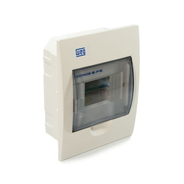 Quadro Distribuição Weg Embutir Br 6 Mini Din Weg