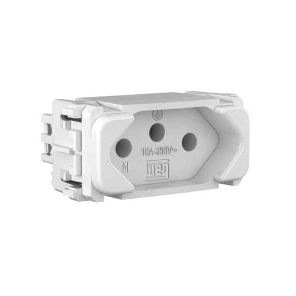 Modulo Tomada 2p T 10a Compose Branco Weg