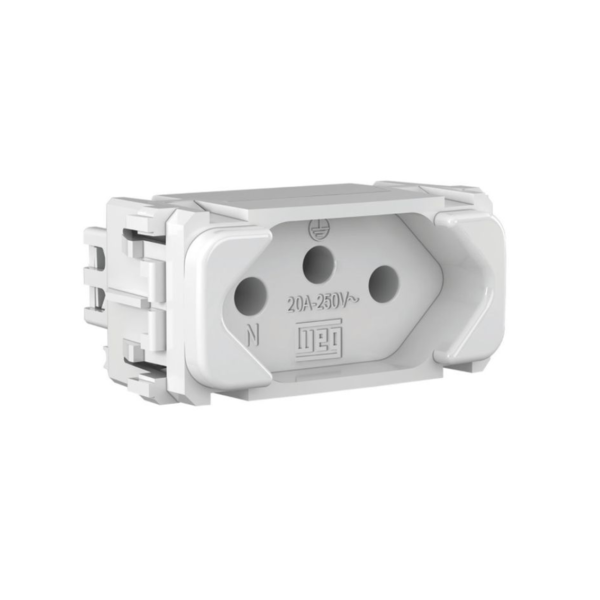 Modulo Tomada 2p T 20a Compose Branco Weg