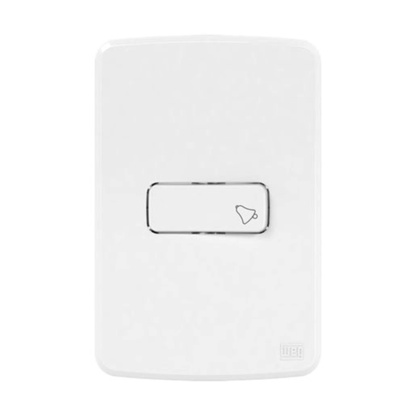Pulsador Campainha 10a 4x2 Compose Branco Weg