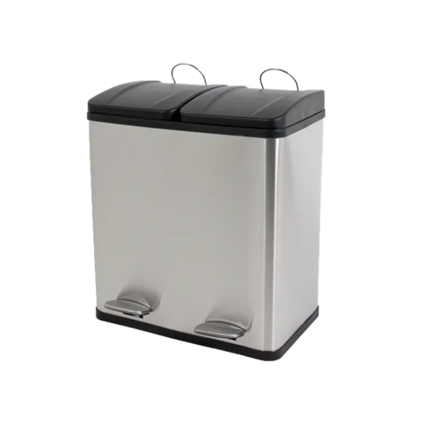 Lixeira De Aço Inox Duolife 30l Good