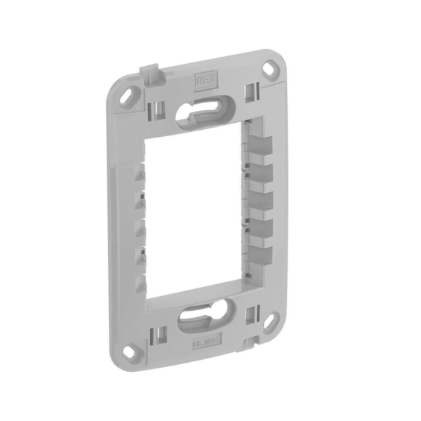 Suporte Plástico 4x2 Compose Cinza Weg