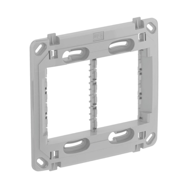 Suporte Plástico 4x4 Compose Cinza Weg