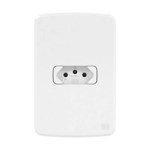 Tomada 2p T 10 4x2 Compose Branco Weg