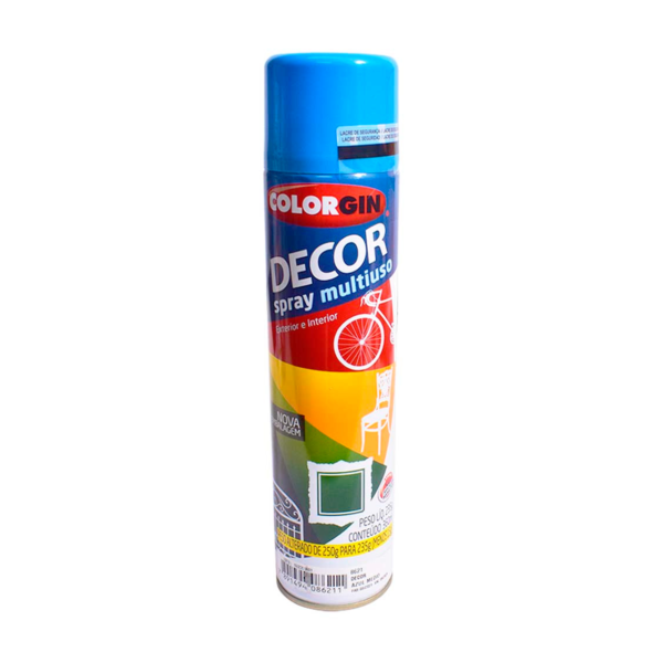 Tinta Spray Colorgin 360ml Azul Médio