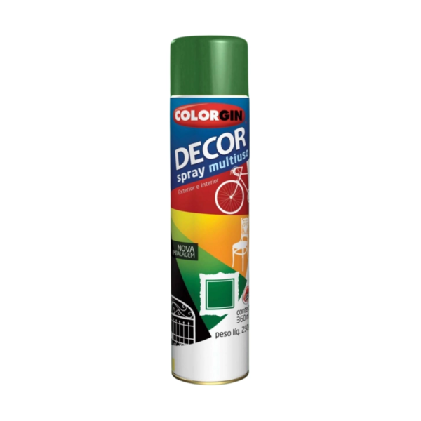 Tinta Spray Colorgin 360ml Verde