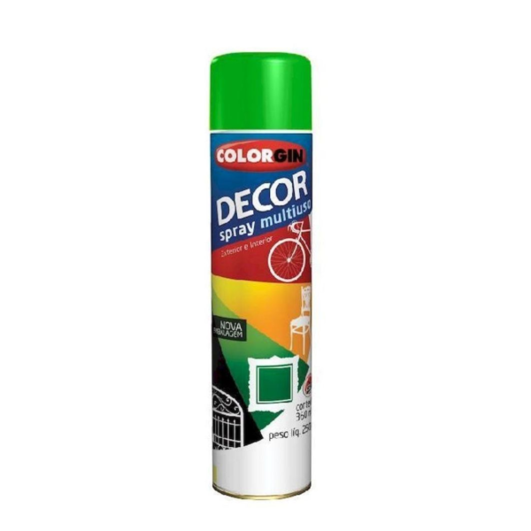 Tinta Spray Colorgin 360ml Verde Folha