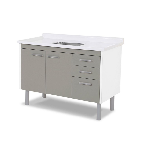 Balcão de Cozinha 116,2cm Valenza Gi Aj. Rorato