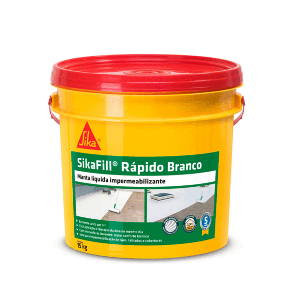 Impermeabilizante. Sika Manta Liquida Branca Sikafill 15kg