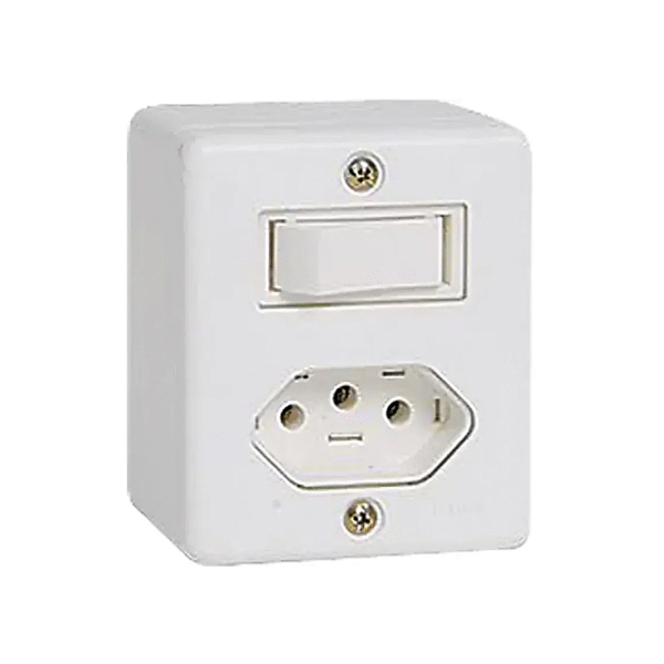 Interruptor Sob 1tc Simples+1tom 10a Ret Br 16544 Ilumi