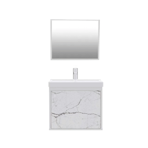 Armário de Banheiro Cerocha Canis Marmo  40cm