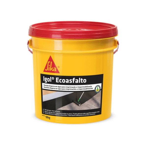 Impermeabilizante. Sika Igol Ecoasfalto 18l