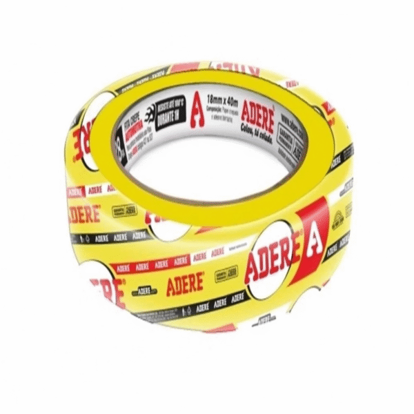 Fita Crepe Automotiva Amarela A128ra/S 24mmx40m Adere