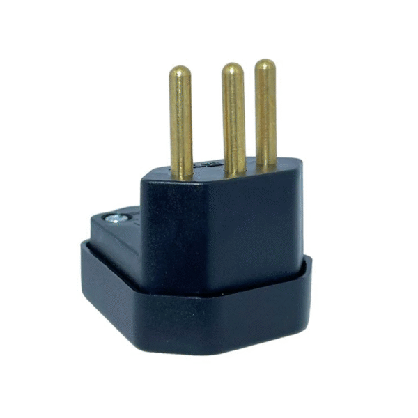 Plugue 2p/20a 90 Preto Emb Connect Enerbras
