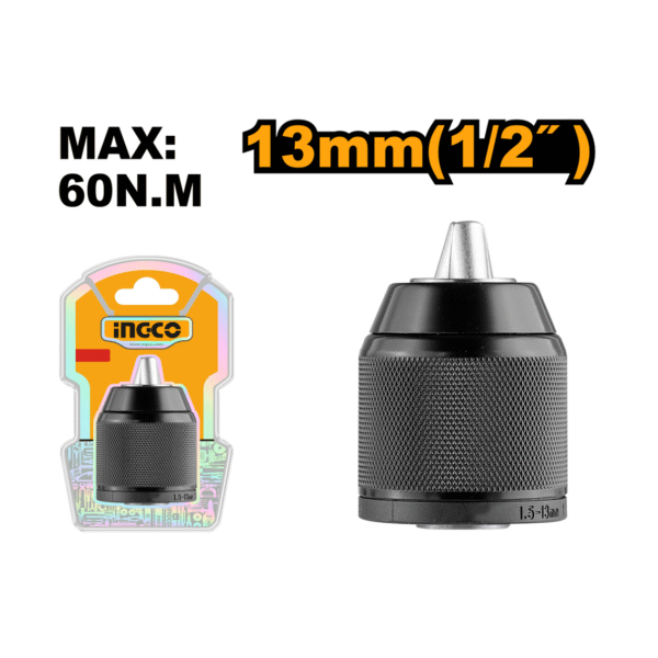 "	MANDRIL DE IMPACTO SEM CHAVE 13MM/1/2"" INGCO KC13201"