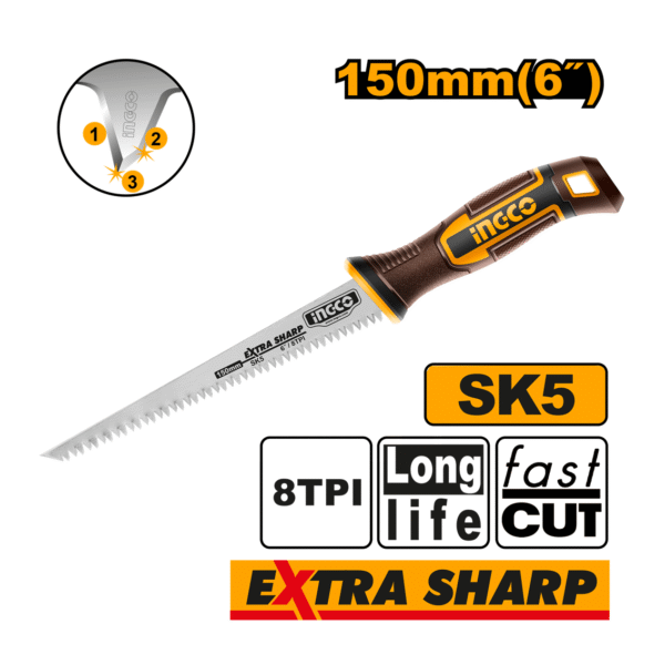 "	SERROTE P/GESSO 6"" INGCO HWBSW1506"