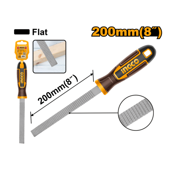 LIMA CHATA 8" C/CABO INGCO HWFF088