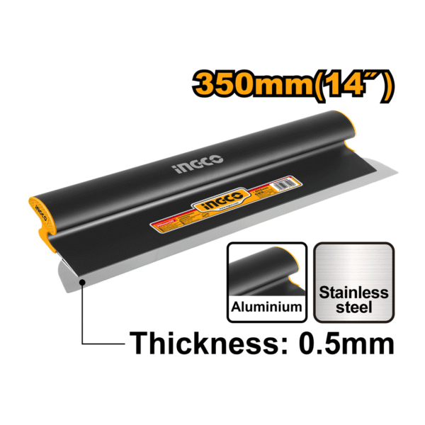 DESEMPENADEIRA ACO INOX P/MASSA CORRIDA 350MM INGCO HSCL01401