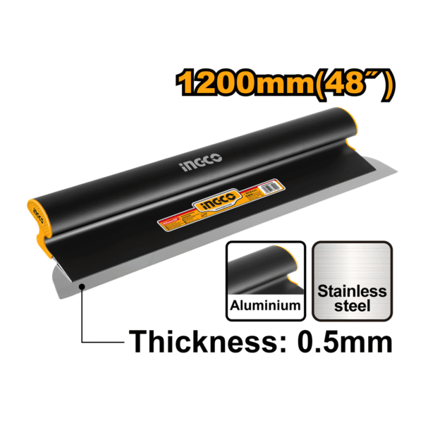 DESEMPENADEIRA ACO INOX P/MASSA CORRIDA 1200MM INGCO HSCL04801