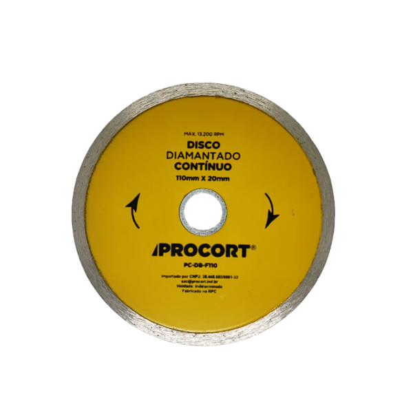 Disco Diamantado Continuo