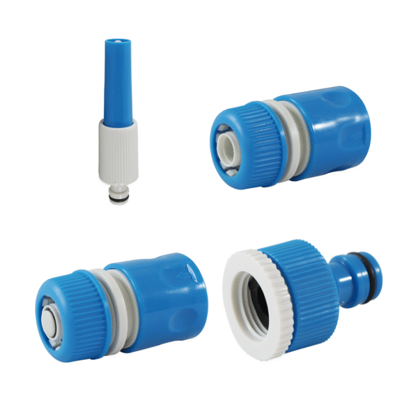 ESGUICHO P/MANGUEIRA 4PCS AZUL E CINZA PLASTILIT