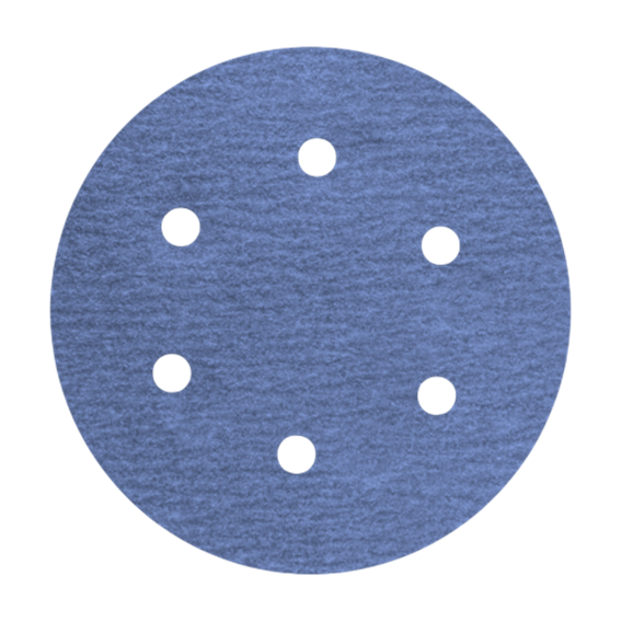 LIXA DISCO 150 GR240 6 FUROS PROCORT