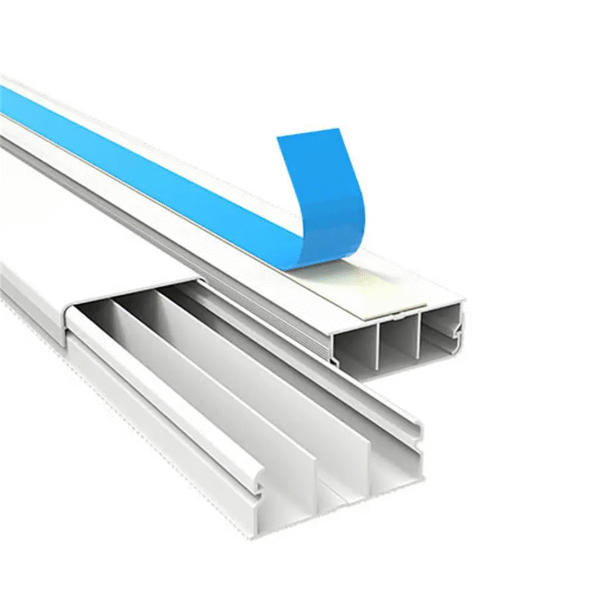 CANALETA 40X15 C/ FITA DUPLA FACE BRANCO FORCELINE