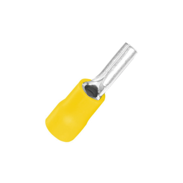 TERMINAL PRE ISOLADO PINO 2,8X25,5MM AMARELO