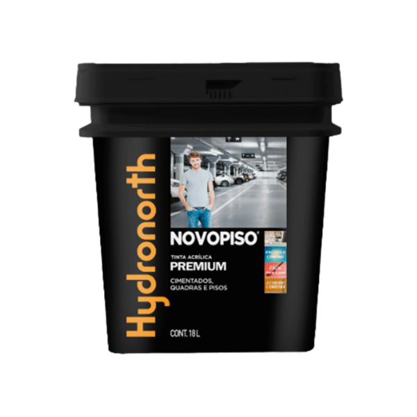 TINTA PISO HYDRONORTH 18L VERMELHO