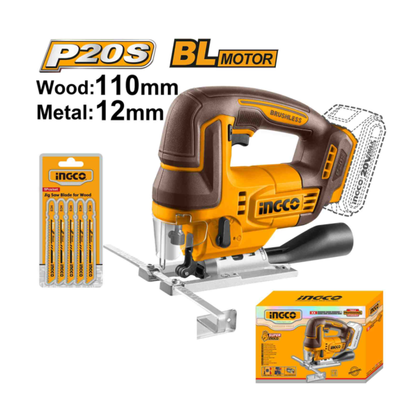 SERRA TICO-TICO À BATERIA 20V CJSLI1008 INGCO (NAO ACOMPANHA BATERIA) CJSLI1008