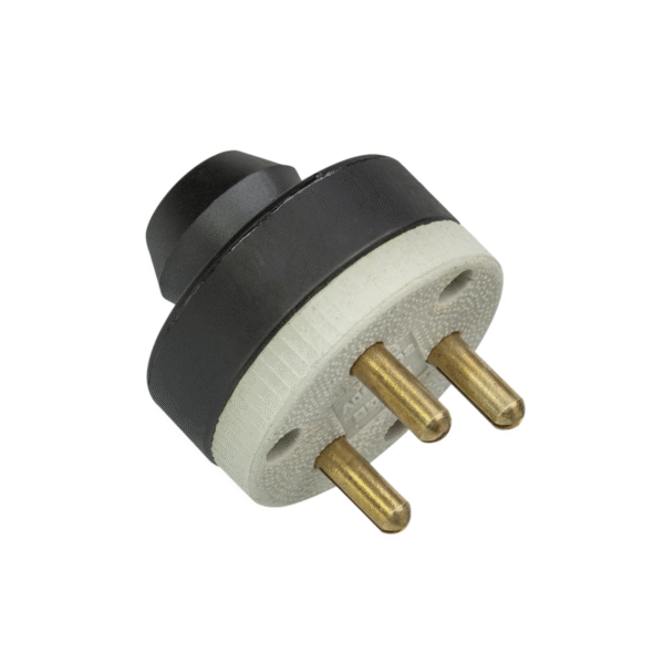 PLUGUE FLECHA 3 X 30A PORCELANA G20