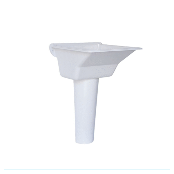 TANQUE C/ COLUNA 25L MARMORITE FIBERBLU BRANCO - 017866