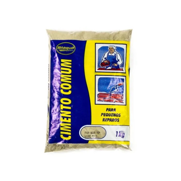 CIMENTO COMUM 1KG SILAQUA