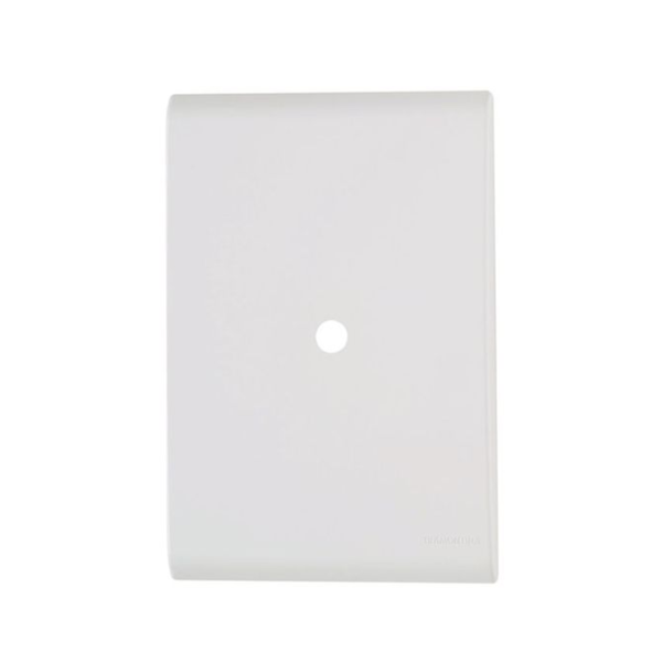 PLACA 4X2 1 FURO 9,5MM LIZ BRANCA TRAMONTINA