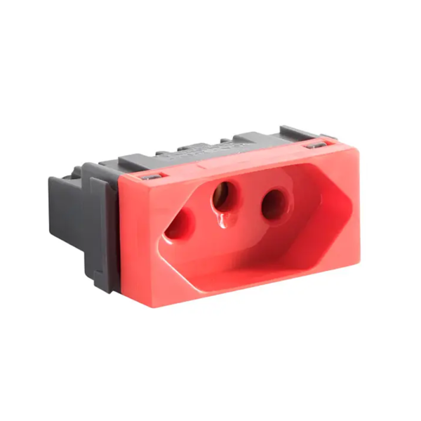 MOD TOMADA 2P+T 20A/250V ARIA VERMELHA TRAMONTINA