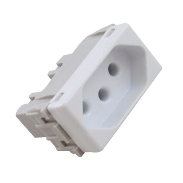 MODULO TOMADA 2P+T 10A/250V BRANCO LIZ TRAMONTINA