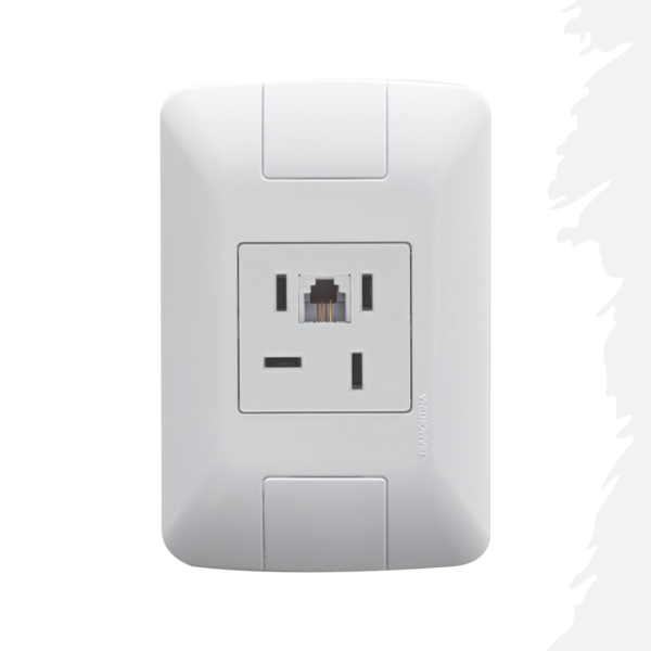 CJ TOMADA PARA TELEFONE RJ11 ARIA TRAMONTINA