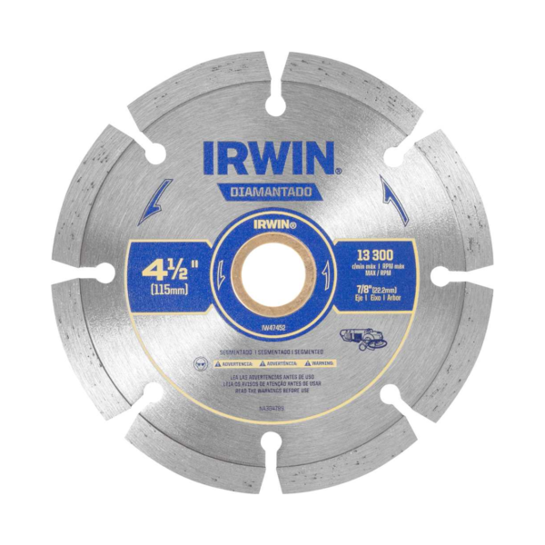 DISCO DIAMANTADO 115MM SEGM IW47452 IRWIM