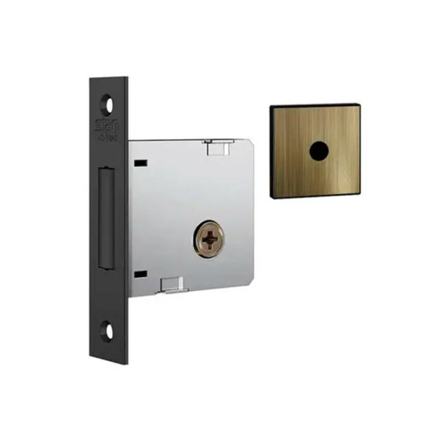 FECHADURA AUXILIAR 1004 ROS. OXIDADO STAM