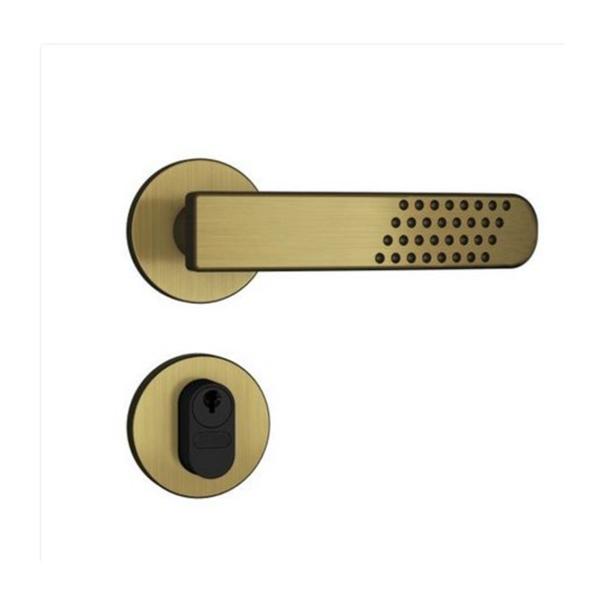 FECHADURA BANHEIRO 803/21 ESP ROSETA ANTIQUE E-COAT STAM