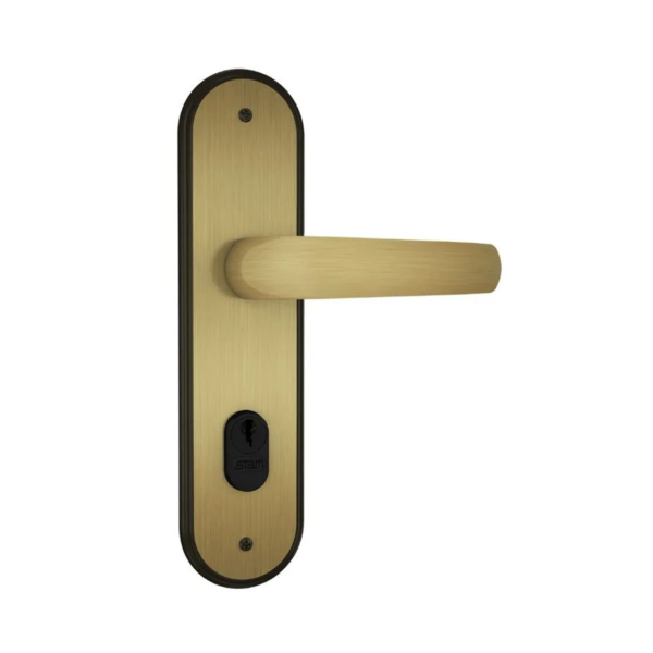 FECHADURA EXTERNA 1601/09 ESP LARGO OXIDADO STAM