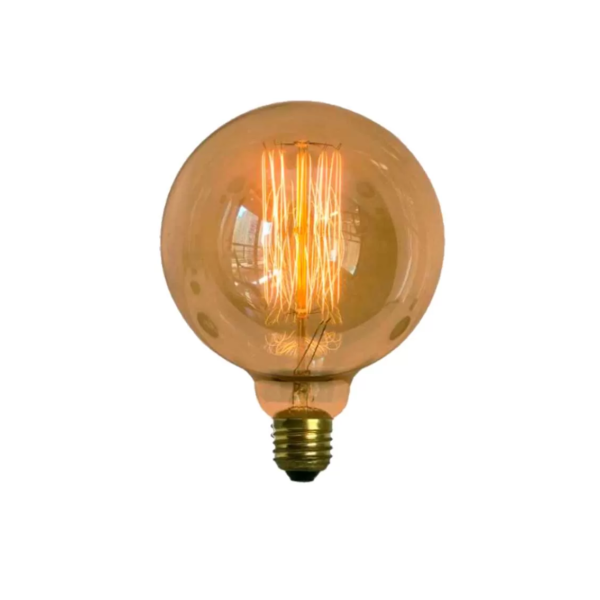 LAMPADA FILAMENTO 127V/40W CARBONO GLOBO G80 2400K