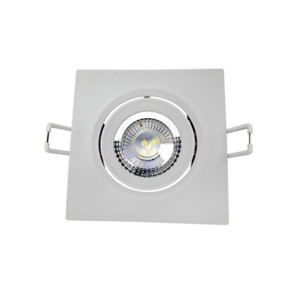 LUMINARIA SPOT LED 5W-3000K QUADRADO BIVOLT AVANT
