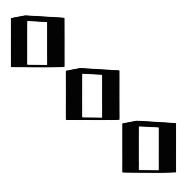 NICHOS MDF 3 UN 15 CM PRETO MONTE FACIL